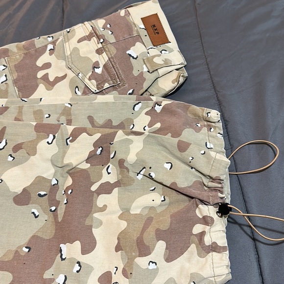 Nena and Pasadena - Beige Camo Cargo Pants - Picture 6 of 6
